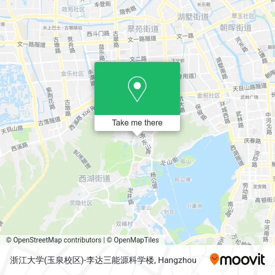 浙江大学(玉泉校区)-李达三能源科学楼 map