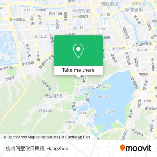 杭州阅墅假日民宿 map
