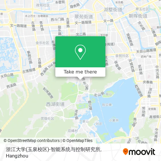 浙江大学(玉泉校区)-智能系统与控制研究所 map