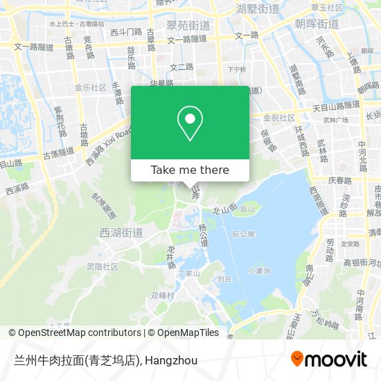 兰州牛肉拉面(青芝坞店) map
