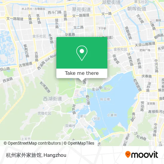 杭州家外家旅馆 map