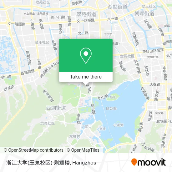 浙江大学(玉泉校区)-则通楼 map