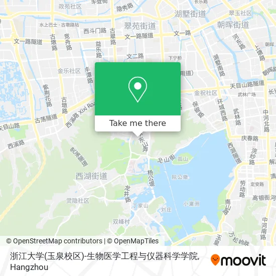 浙江大学(玉泉校区)-生物医学工程与仪器科学学院 map