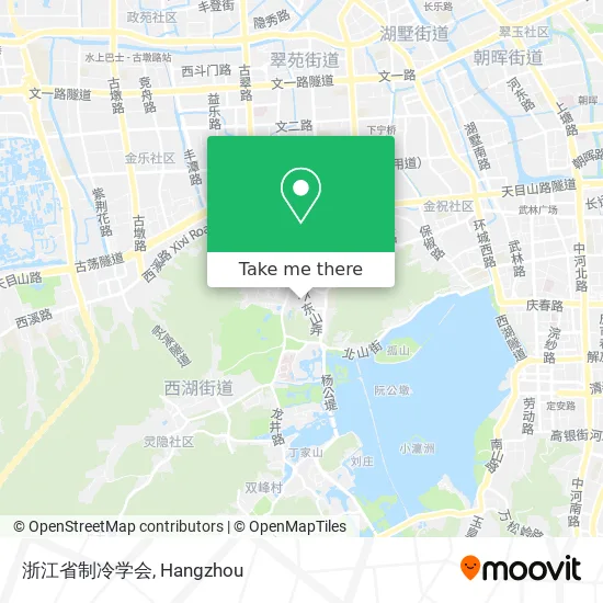浙江省制冷学会 map