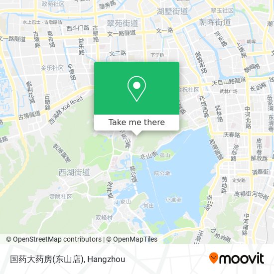 国药大药房(东山店) map