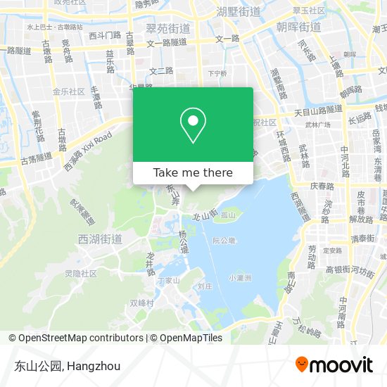 东山公园 map