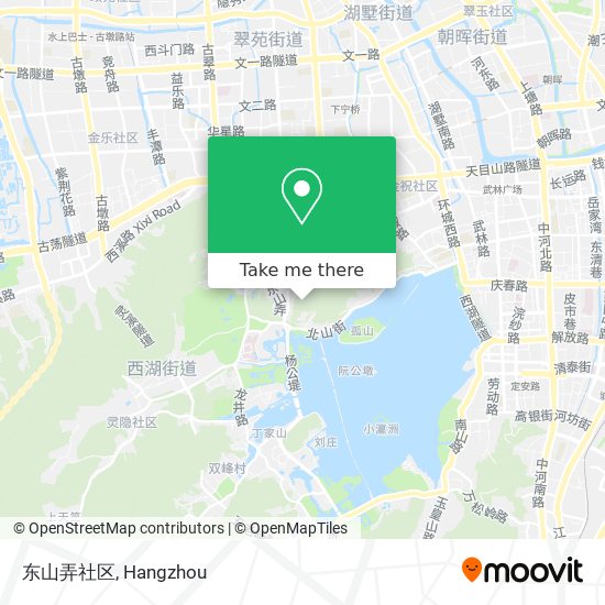东山弄社区 map