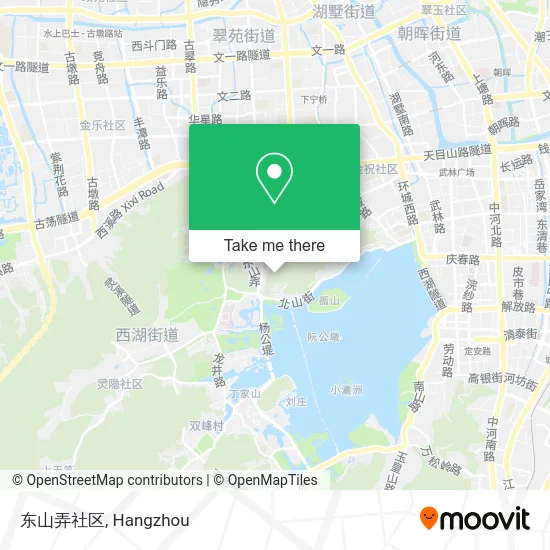 东山弄社区 map