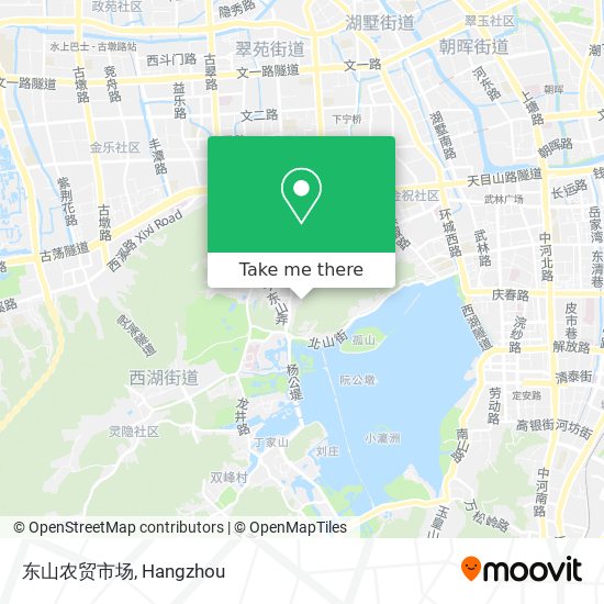 东山农贸市场 map