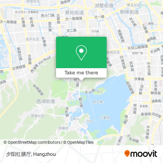 夕阳红膳厅 map