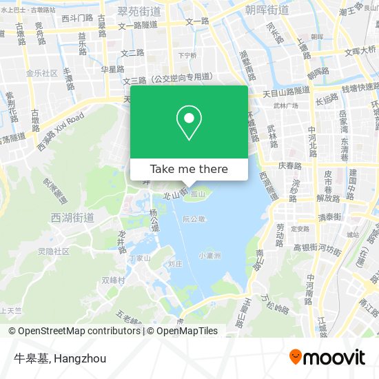 牛皋墓 map