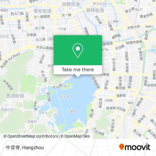牛背脊 map