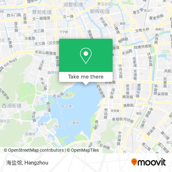 海盐馆 map