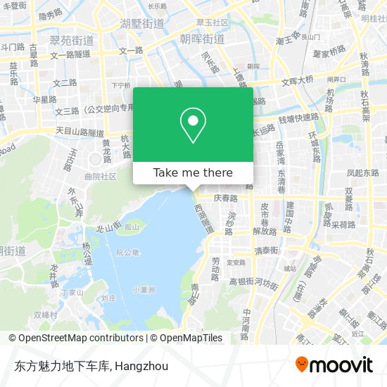 东方魅力地下车库 map