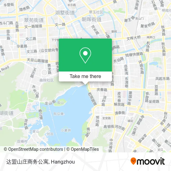 达盟山庄商务公寓 map