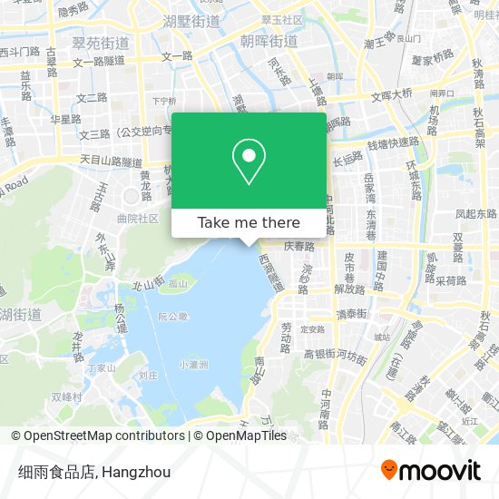 细雨食品店 map