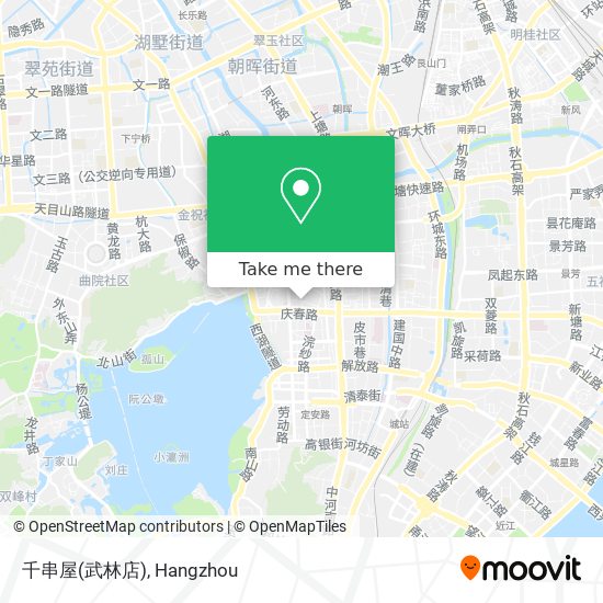 千串屋(武林店) map