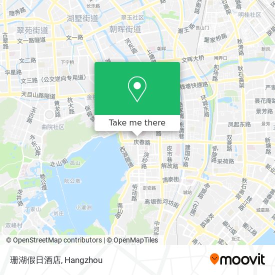 珊湖假日酒店 map