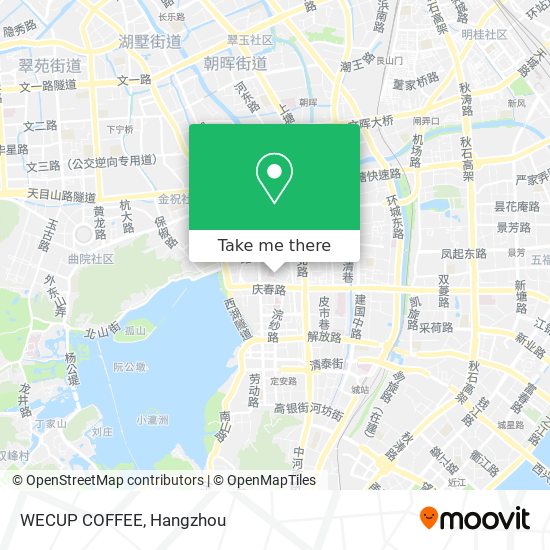 WECUP COFFEE map