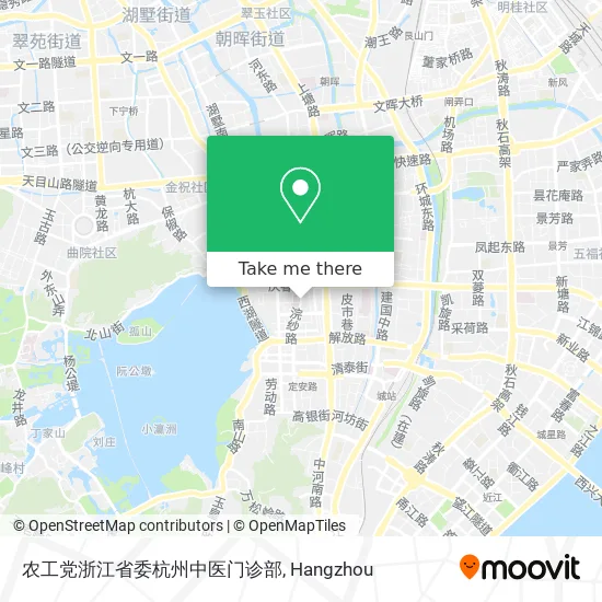 农工党浙江省委杭州中医门诊部 map
