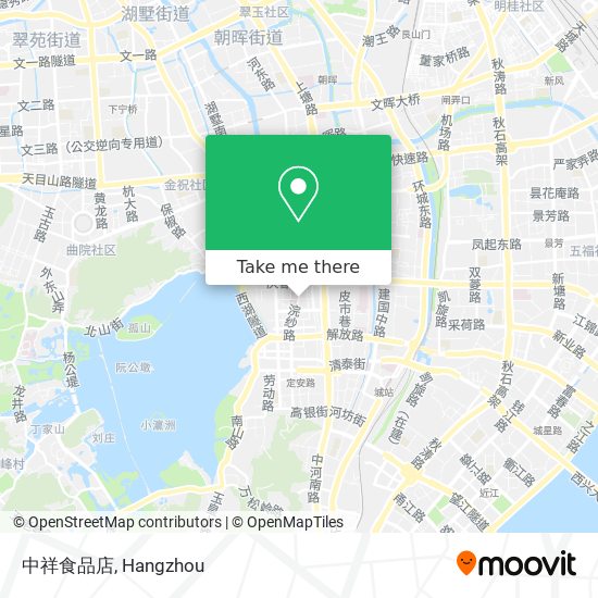 中祥食品店 map