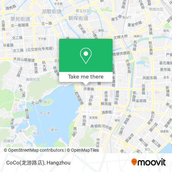 CoCo(龙游路店) map