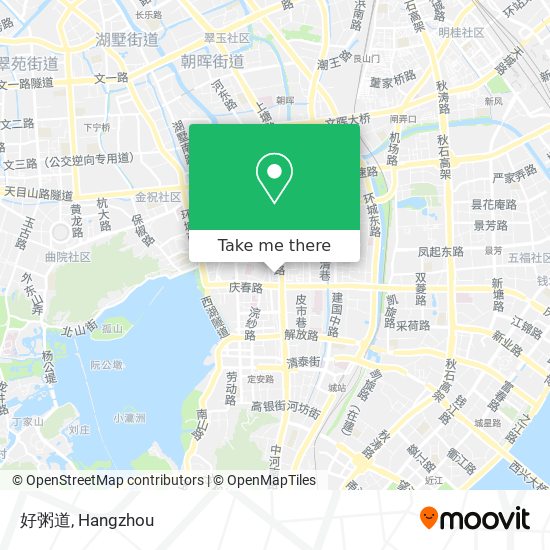 好粥道 map