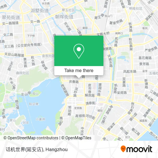 话机世界(延安店) map