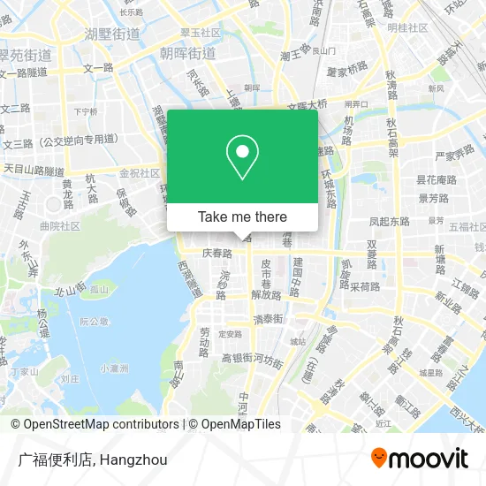 广福便利店 map
