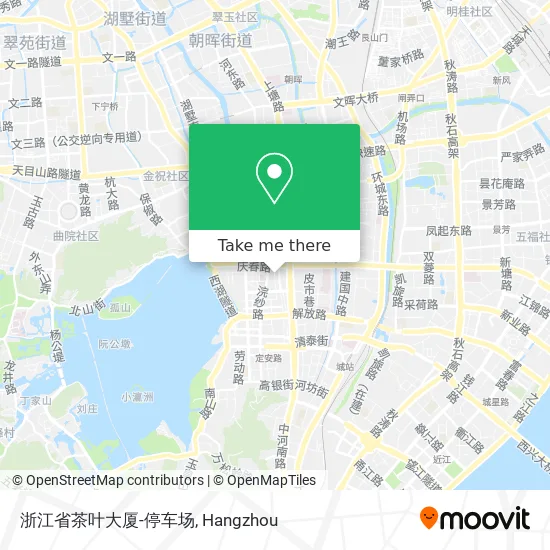 浙江省茶叶大厦-停车场 map