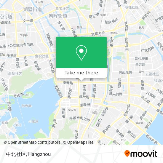 中北社区 map