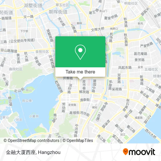 金融大厦西座 map