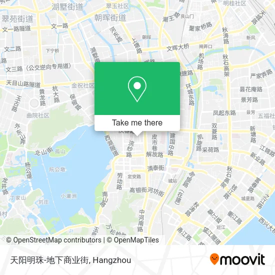 天阳明珠-地下商业街 map