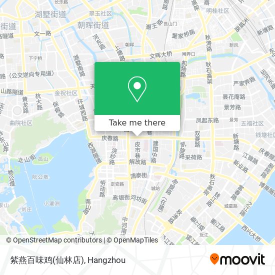 紫燕百味鸡(仙林店) map