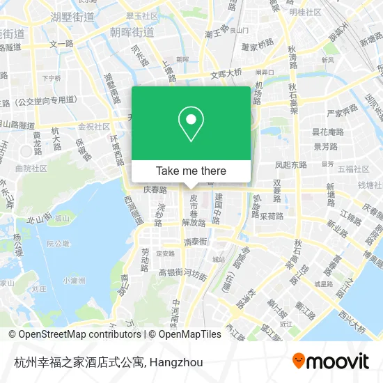 杭州幸福之家酒店式公寓 map