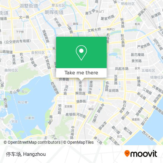 停车场 map