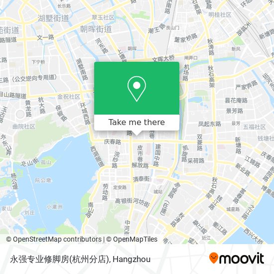 永强专业修脚房(杭州分店) map