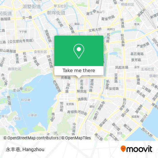 永丰巷 map