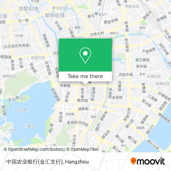 中国农业银行(金汇支行) map