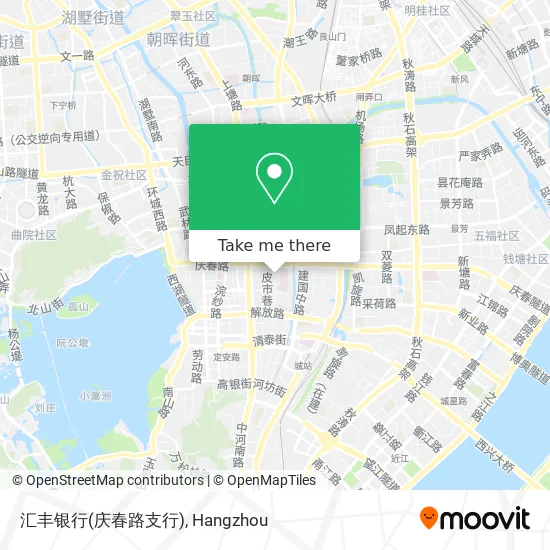 汇丰银行(庆春路支行) map