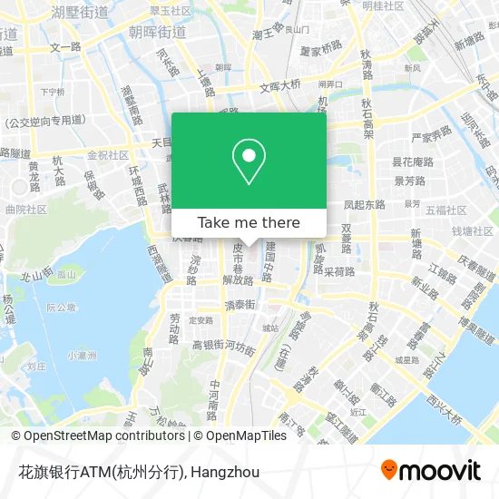 花旗银行ATM(杭州分行) map