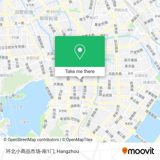 环北小商品市场-南1门 map