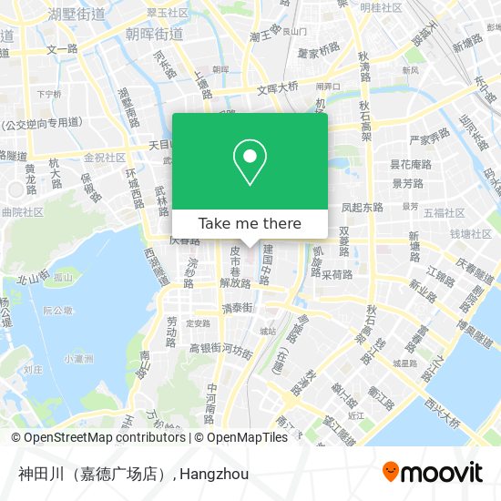神田川（嘉德广场店） map