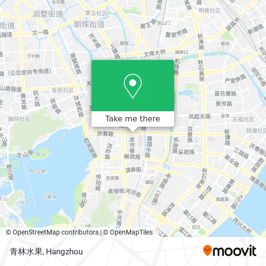 青林水果 map