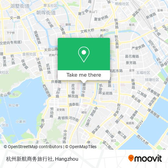 杭州新航商务旅行社 map