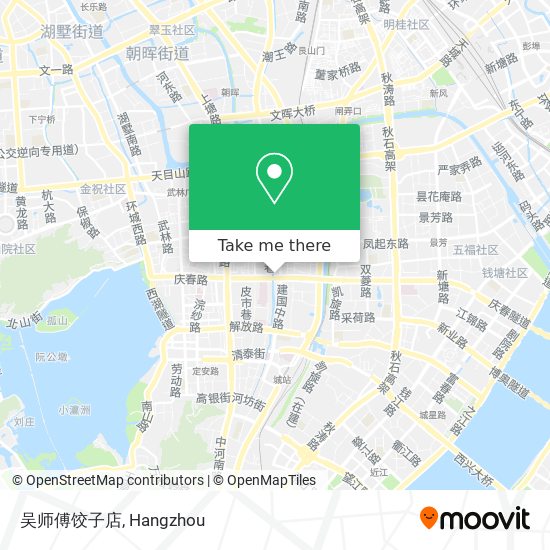 吴师傅饺子店 map