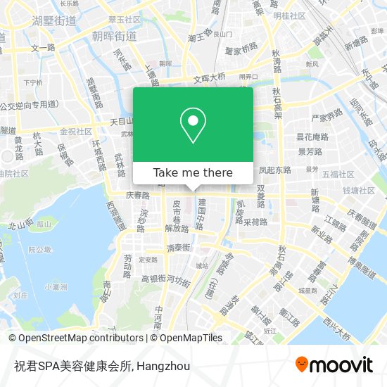 祝君SPA美容健康会所 map