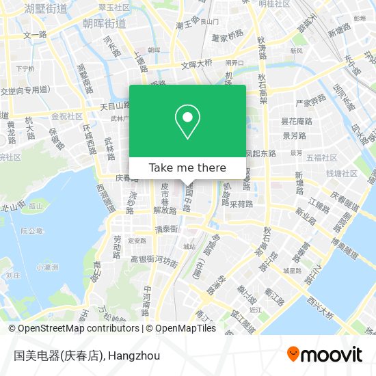 国美电器(庆春店) map