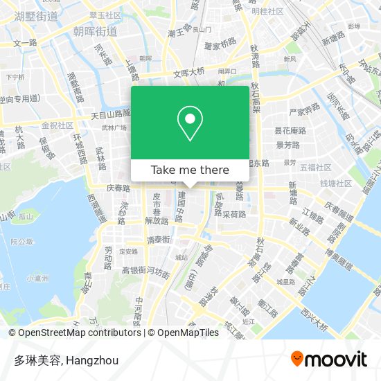 多琳美容 map