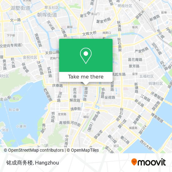 铭成商务楼 map